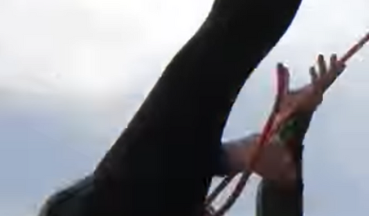 Katie Whips on a North Caroline 5.11!